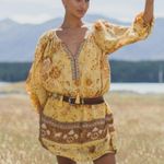 Spell Mystic Tunic Dress Sunflower Large Yellow Photo 1