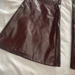 Dolls Kill FLARE LACE UP BROWN FAUX LEATHER PANTS  SIZE XSMALL DELIA'S Photo 10