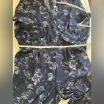 Stories by Kelly Osbourne Jumpsuit Women's Plus Size 1X Blue Floral V Photo 15