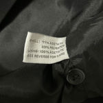 Vintage Casual Corner Black V Neck Button Front Vest Quiet Luxury Women Size 2 Photo 3