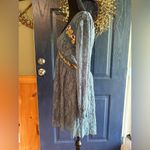 Miami Blue Long Sheer Sleeve V-Neck Sundress size M Photo 2