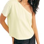 Free People Yellow  Shirt Photo 0