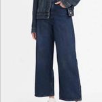 Wellthread High Loose Jeans. Levi's Blue Flare Wide Leg Jeans Modern Fit Photo 1