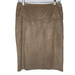 Athena Marie Tan‎ Suede Academia Pencil Skirt Photo 0