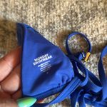 Monday Swimwear Blue Bikini top Size 0P Photo 2
