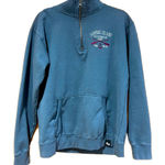 Sanibel Island Florida Quarter Zip Sweatshirt Women's Blue Size M Photo 0