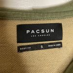 Pac Sun boxy fit camo short sleeve hoodie sweatshirt Photo 2