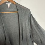 Cacique grey cascading shimmering Longline Cardigan Size 26 / 28 Photo 3