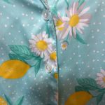 Flora Nikrooz Flora by  Womens Citrus Satin Notch Collar PJ Set size Large 12/14 Photo 4