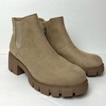 Madden NYC Lug Sole Chelsea Bootie in Sand NWT Size 10 Photo 1