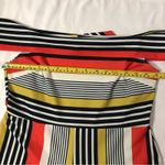Privy  Color-block Capri Jumpsuit L Colorful Dopamine Stripes Resortwear Retro Photo 2