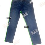 Talbots  Blue High Waist Straight Leg Jeans with Sleek Fit Photo 10