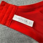 Cacique  Lace T-Shirt Bra Red Orange 44DD Photo 6