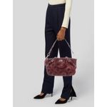 Coach Crimson Red Art Signature C Jacquard Dotted Sophia Satchel Shoulder Bag Photo 2