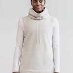 Nobull NWT Women’s Sleeveless Polartec Cowl Fleece Hoodie - XS - Moonstruck Photo 0