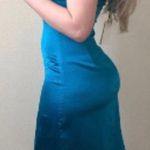 Alexis Cadiz Sweetheart Puff- Sleeve Silk Midi Dress Photo 2