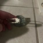 Vintage Pink and Blue Floral Silver Photo 1