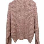 Topshop Pointelle Textured Chunky Knit Sweater Top Photo 3