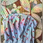 Urban Outfitters mini cherry dress with spaghetti straps. Size 2 Photo 4