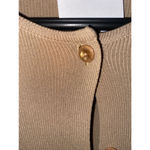 Kenar Women's  Brown and Tan Tie Dye Cardigan Sweater Size M Photo 4