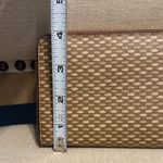 Coach Coated Canvas Leather Tan Legacy Zip-Around Wallet/Clutch Photo 2