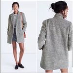 Sézane  x Madewell Octave Blazer Coat Gray Wool Blend XXS EUC Photo 7