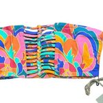 Stone Fox Swim NWT  Inez Bikini Top In Stained Glass Size XS Photo 2