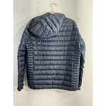 Calvin Klein Womans  Puffer Jacket Medium Packable Premium Down Blue Hood Photo 1