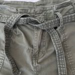 Vanilla Star Jeans Vanilla Star Olive Green‎ Belted Shorts Photo 3