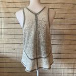 Melrose and Market  Gray Waffle Knit Tank Top Photo 6