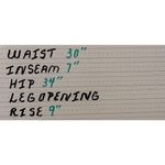 Old Navy  Women's Shorts Size 10 Navy Blue Chino Khaki Mid Rise‎ Cuffed Pockets # Photo 4