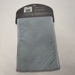 Nike Vintage Deadstock  Light Blue Fleece Rectangle Scarf 2009 NWT Athletic Logo Photo 1