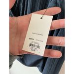 Nine West NWT  Womens XXL Blue Ribbed Texture Wrap Long Sleeve Top New With Tags Photo 3