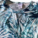 {BNWOT} ~ BON WORTH ~ Open front ~ beautiful blues ~ blouse Photo 7