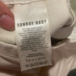 Womens Sunday Best Olive Skirt Pleated Vegan Leather Size 4 Photo 4