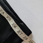 Allen B. Black Satin Tapered Ankle Pull Photo 8