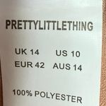 Pretty Little Thing Pink High Rise Wide Leg Cropped Ankle Career Dress Pants 10 Photo 5