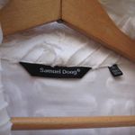 Samuel Dong White Zip Front Embellished Jacket White Size XL Photo 11