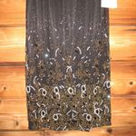 Mac Duggal  5796 Womens Black High Neck Embellished Column Dress Runs Small Photo 8