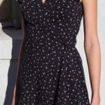 Brandy Melville Floral Wrap Dress Photo 0