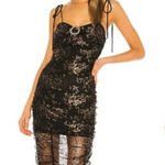 Lovers + Friends  Oscar Midi Dress Black Bronze Photo 0