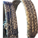 Coach  LYNN LEATHER HOBO SOHO EMBOSSED PYTHON 🐍🐍 Tan/Black F17419 Photo 8