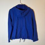 Lauren Jeans Co Ralph Lauren Petite Large Blue Hoodie Jacket 100% Cotton Vintage Size undefined Photo 4