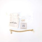 Ettika x Curateur New Starry Charms 18K Gold Plated Chain Link Bracelet - New Photo 13