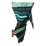 JM Collection Black Blue Summer Sleeveless Stretch Maxi Shift Dress Size 3X Photo 4