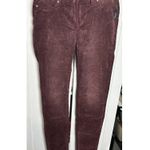 Silver Jeans NWT Purple Jeans SUKI JEGGING‎ SKINNY Corduroy stretch Low Rise Zip sz 26 x 31 Photo 11