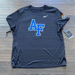 Nike  Air Force T Shirt Womens Sz XXL Black Logo First Responders Bowl Photo 0