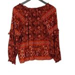 American Eagle Rayon Top. Boho. Size Medium. Floral Print Photo 1