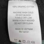 Topo Designs Women's Shirt Dress Black Green Plaid Flannnel Organic Cotton Small Photo 4