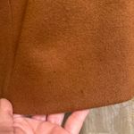 Old Navy Spicy Lentil Brown Wool Blend Funnel Neck Relaxed Soft Coat Medium Photo 5